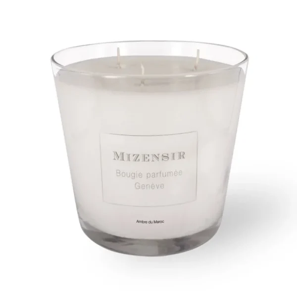 Mizensir Parfums Grandes Bougies Parfumées^Ambre du Maroc | Large scented candle