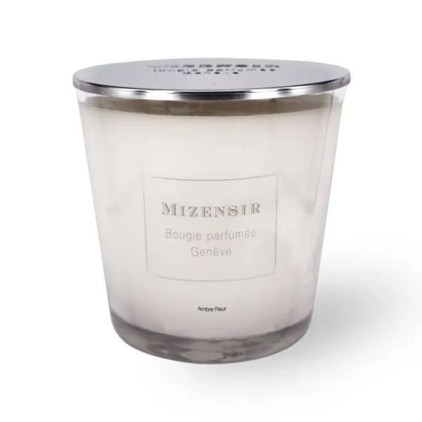 Mizensir Parfums Grandes Bougies Parfumées^Ambre Fleur | Large scented candle