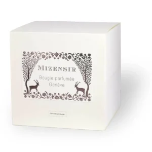 Mizensir Parfums Grandes Bougies Parfumées^Cannelle et Vanille  | Large scented candle