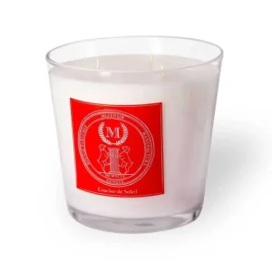 Mizensir Parfums Grandes Bougies Parfumées^Coucher de Soleil  | Large scented candle