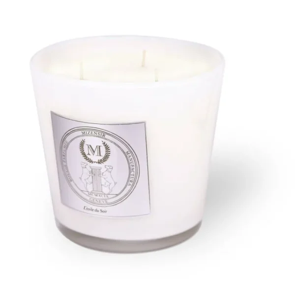 Mizensir Parfums Grandes Bougies Parfumées^Etoile du Soir  | Large scented candle