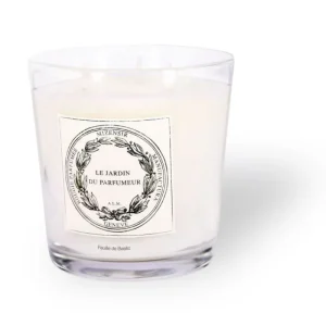 Mizensir Parfums Grandes Bougies Parfumées^Feuille de Basilic  | Large scented candle