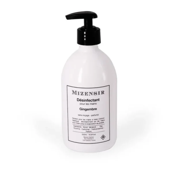 Mizensir Parfums Scented Hand Sanitizers^Gingembre | Large hand sanitizer