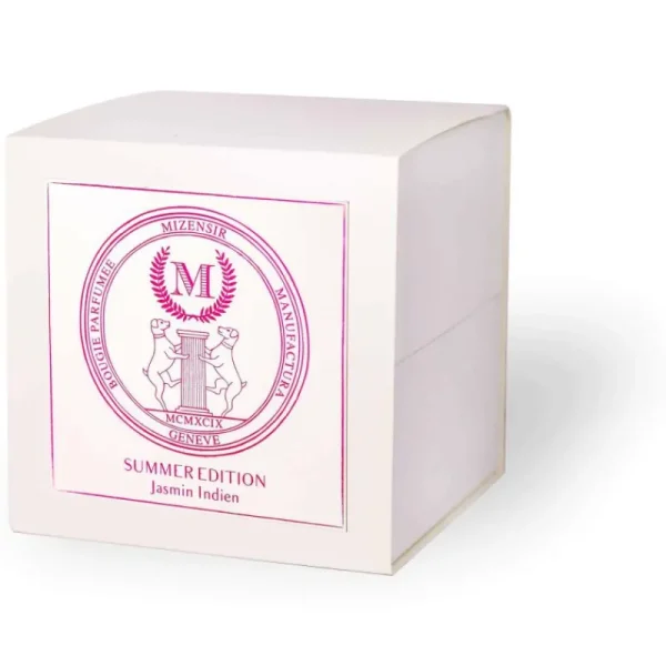 Mizensir Parfums Grandes Bougies Parfumées^Jasmin Indien  | Large scented candle