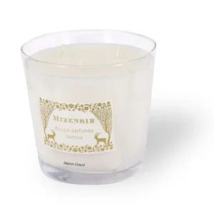 Mizensir Parfums Grandes Bougies Parfumées^Marron Chaud | Large scented candle