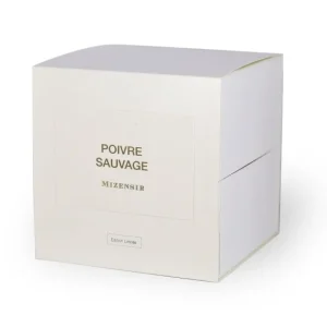 Mizensir Parfums Grandes Bougies Parfumées^Poivre Sauvage  | Large scented candle