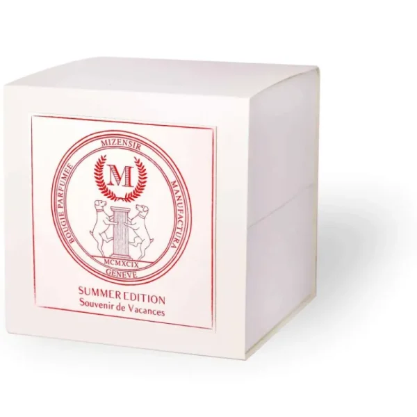 Mizensir Parfums Grandes Bougies Parfumées^Souvenir de Vacances  | Large scented candle