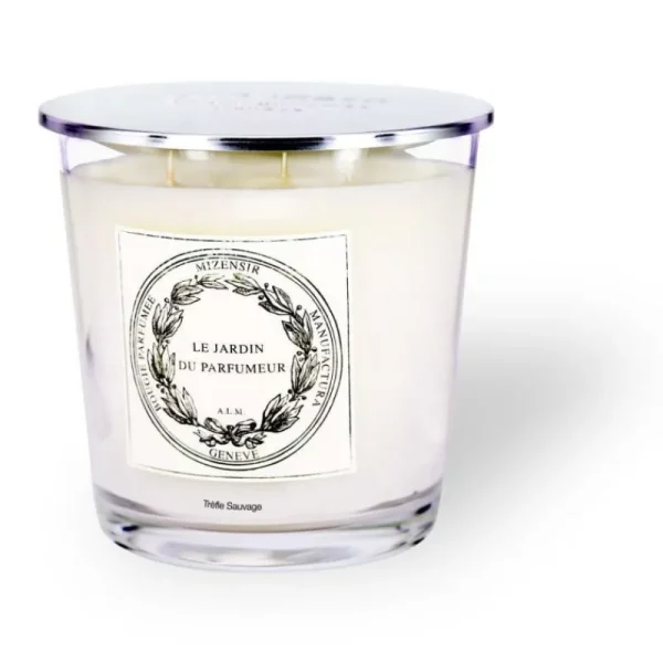 Mizensir Parfums Grandes Bougies Parfumées^Trèfle Sauvage | Large scented candle